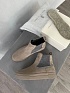 Женские замшевые ботинки Brunello Cucinelli Premium - Beige
