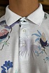 Мужское поло Etro "Floral" - White