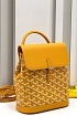 Женский рюкзак Goyard Alpin Mini Premium 23x19x9.5 см - Yellow