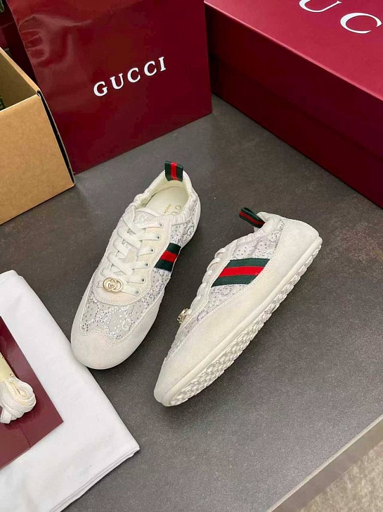 Женские кроссовки Gucci GG Shift premium