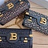 Женский клатч Balmain B-Buzz 25x12 см - Black
