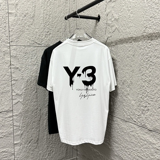 Белая футболка Y-3 Yohji Yamamoto x Adidas Premium   
