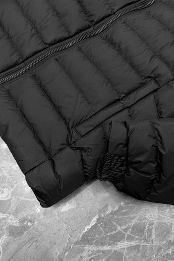 Мужская чёрная куртка Tommy Hilfiger   