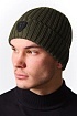 Мужская шапка Trussardi logo-patch - Khaki