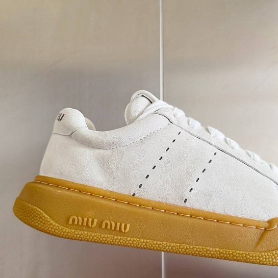 Женские кроссовки MIU MIU Premium - White