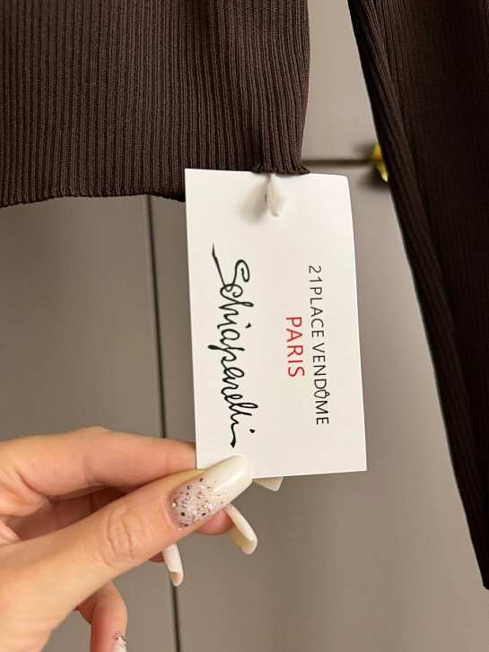 Женский лонгслив Schiaparelli Premium - Brown