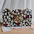 Женская кожаная сумка Love 27x16 см