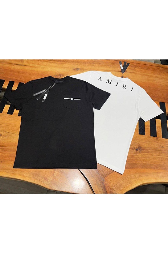 Футболка белого цвета Amiri M.A. Pocket
