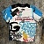 Белая футболка Dolce & Gabbana graffiti-print