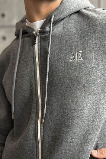 Утеплённый костюм на флисе Armani Exchange - Grey   