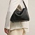 Женская кожаная сумка Hermes Lindy Premium 26x18x13 см - Black