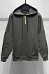 Оверсайз худи Palm Angels Vertical Logo - Olive
