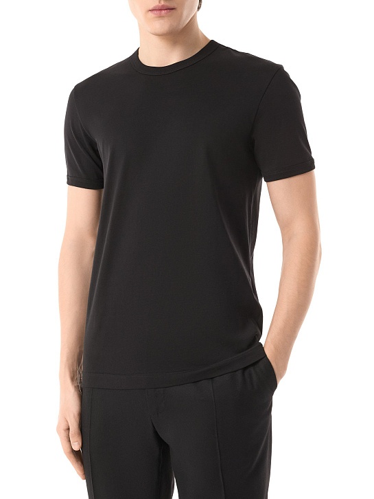 Мужская чёрная футболка Dolce & Gabbana Premium