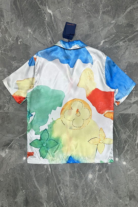 Мужская рубашка Louis Vuitton Multicolor Monogram