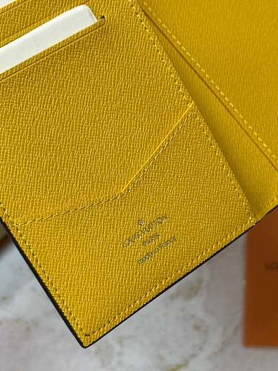 Кожаная обложка для паспорта Louis Vuitton Premium 10x14x2.5 см   