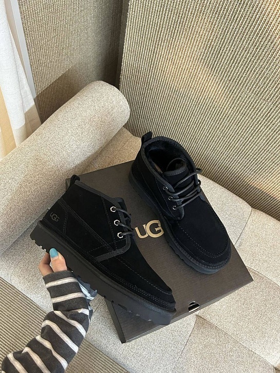 Ботинки с мехом UGG Neumel Moc - Black