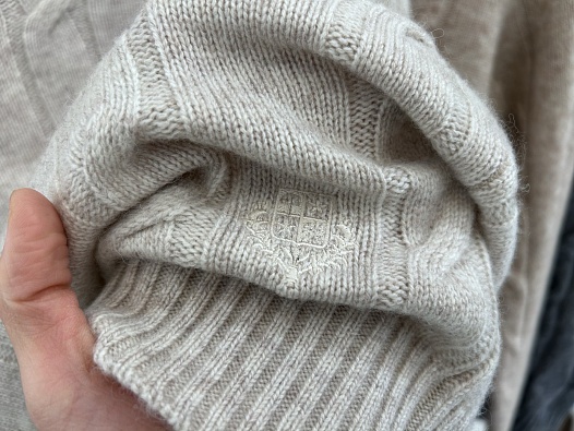 Мужской свитер Loro Piana premium - Beige   