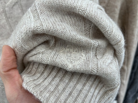 Мужской свитер Loro Piana premium - Beige