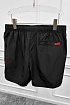 Мужские чёрные шорты Hugo Boss Dugo logo-embroidered