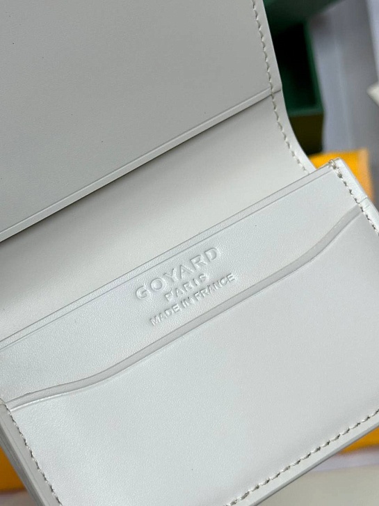 Кошелёк Goyard Malesherbes Premium 10.2x7x1.5 см - White