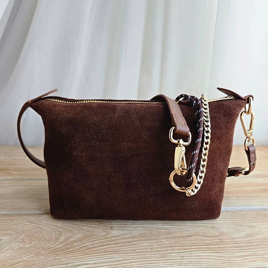 Замшевая сумка MIU MIU 22x14 см