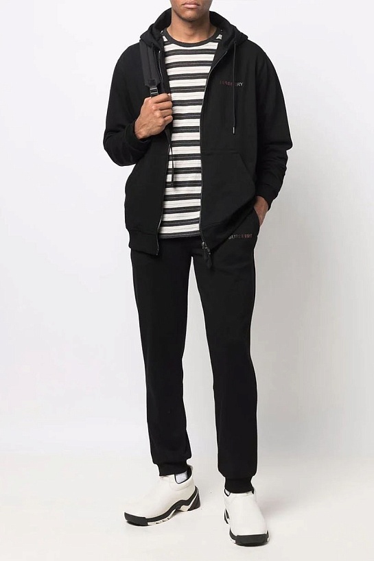 Чёрные спортивные штаны Burberry Milo