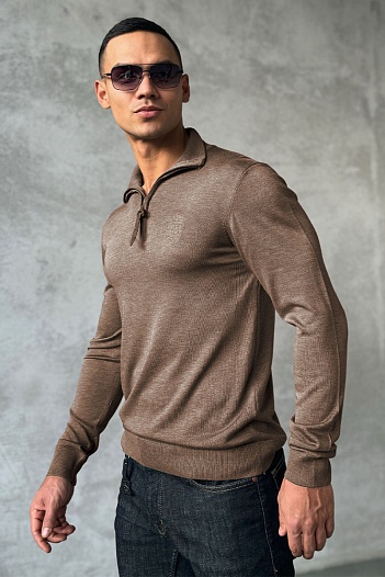 Мужская кофта Billionaire zip-up - Beige   