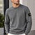 Мужской серый свитшот Stone Island с патчем на плече