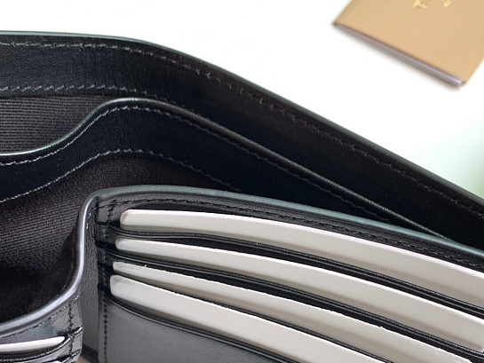 Кожаный кошелёк Burberry Premium 11x10 см