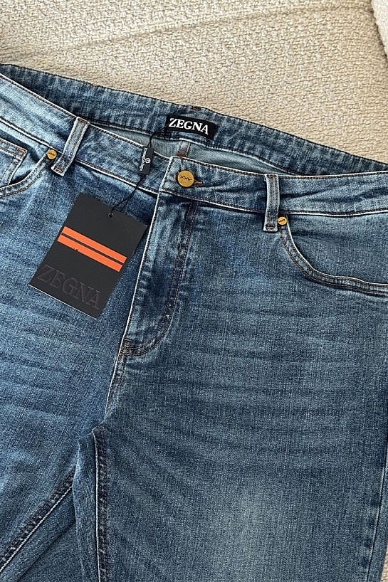 Мужские джинсы Zegna premium - Blue