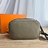 Женская серая сумка Hermes 20x15 см