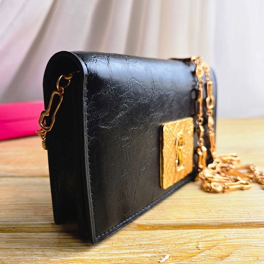 Кожаная сумка Schiaparelli 19x11 см   