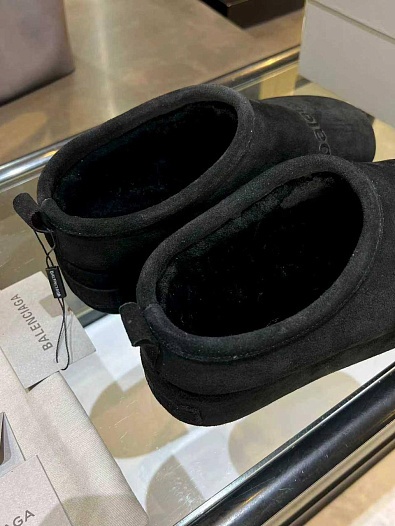 Женские ботинки сабо Balenciaga Alaska 55 premium - Black   