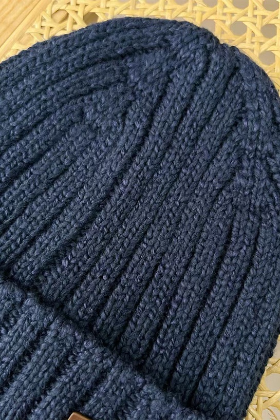 Мужская шапка Loro Piana Niseko Premium - Blue