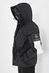 Парка чёрного цвета Stone Island compass-patch