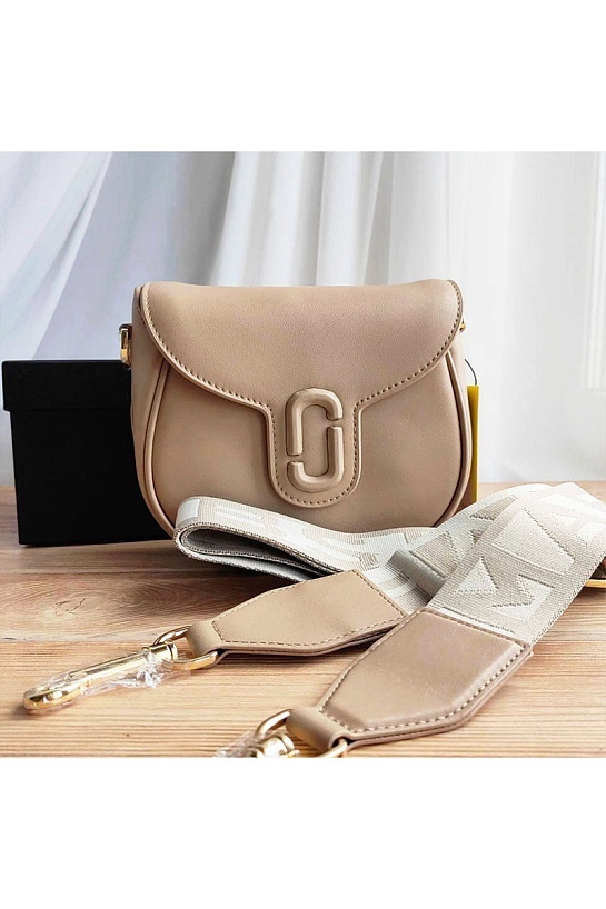 Женская кожаная сумка Marc Jacobs 18x16 см (4 расцветки)