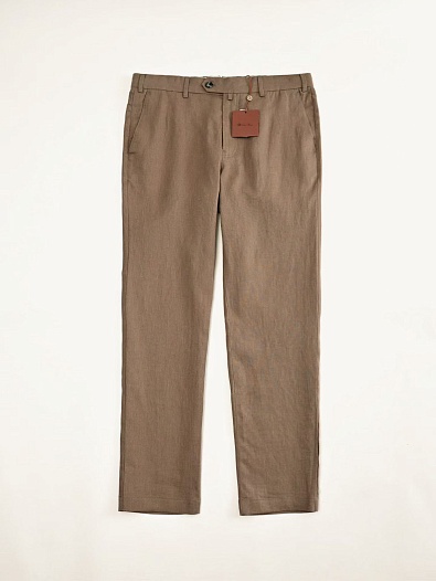 Мужские коричневые брюки Loro Piana premium   