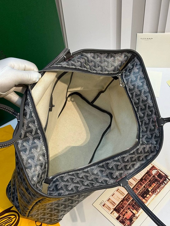 Кожаная сумка Goyard Artois premium 31x24x15 см