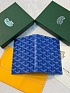 Кожаная обложка для паспорта Goyard Grenelle premium 14x10 см