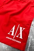 Мужские красные шорты Armani Exchange