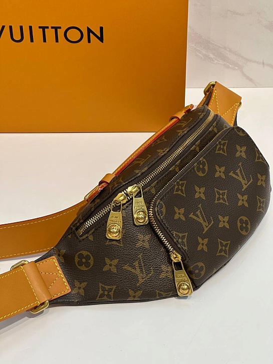 Кожаная сумка Louis Vuitton Rush Bumbag premium 30x15x8 см