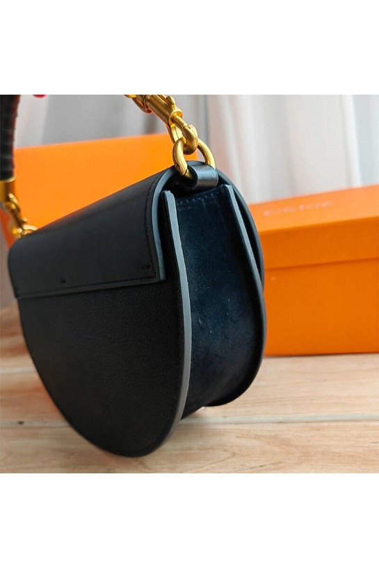 Кожаная сумка Chloe Marcie Mini Flap 23x16 см (3 расцветки)