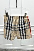 Мужские бежевые шорты Burberry London Check