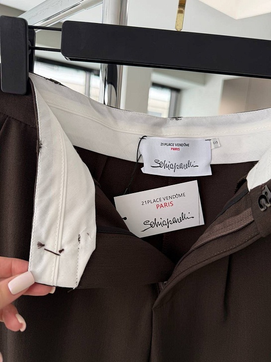 Женские брюки Schiaparelli premium - Brown