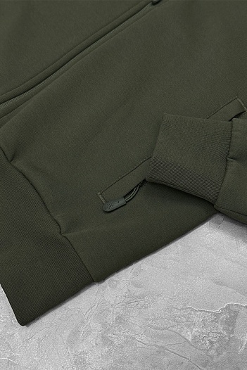 Мужской спортивный костюм Armani Exchange зелёного цвета   