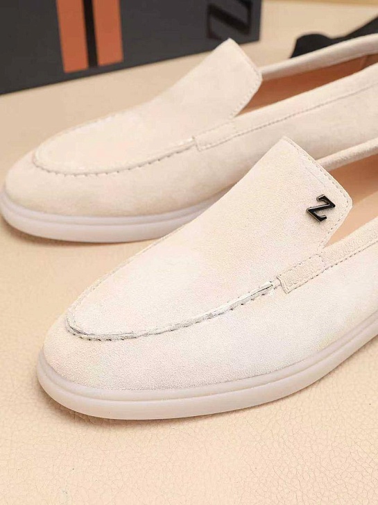 Мужские замшевые лоферы Ermenegildo Zegna