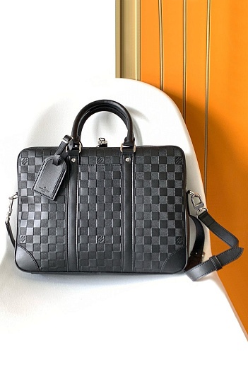 Кожаный портфель Louis Vuitton Premium 36.5x27.5x6 см   