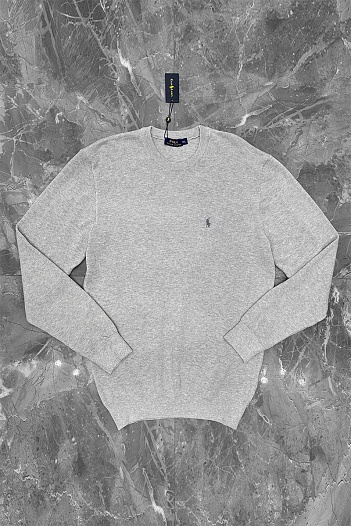Мужской джемпер Polo Ralph Lauren pony-embroidered - Grey   