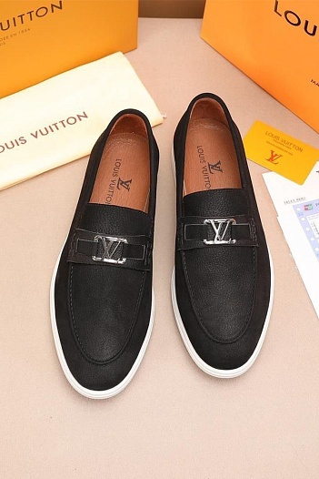 Мужские кожаные лоферы Louis Vuitton Estate   