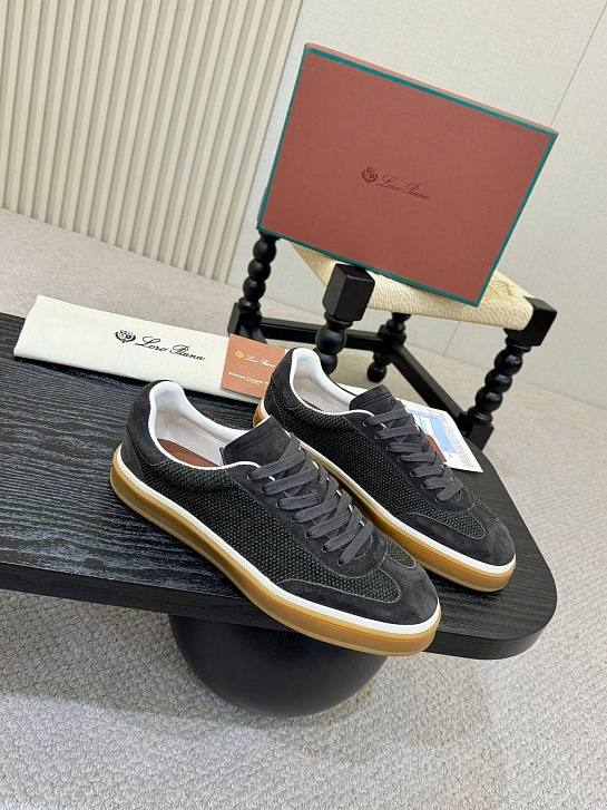 Мужские кроссовки Loro Piana Tennis Walk - Grey